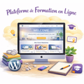 Création de Plateforme de formation en ligne (WordPress)